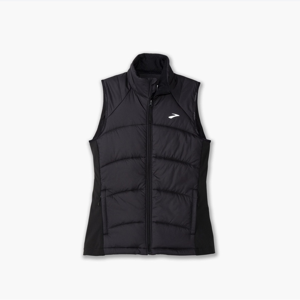 Brooks Shield Hybrid Vest 3.0 Women’s Black Medium Running Vest